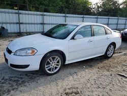 Salvage cars for sale at Hampton, VA auction: 2012 Chevrolet Impala LTZ