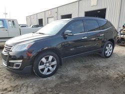 Salvage cars for sale at Jacksonville, FL auction: 2016 Chevrolet Traverse LT