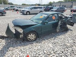 Salvage cars for sale at Barberton, OH auction: 1999 Honda Civic EX