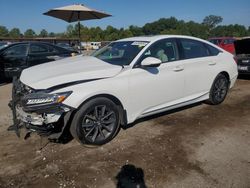 Salvage cars for sale at Florence, MS auction: 2021 Honda Accord EXL