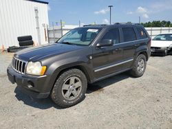 Salvage cars for sale at Lumberton, NC auction: 2005 Jeep Grand Cherokee Limited