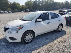 Salvage cars for sale at Madisonville, TN auction: 2019 Nissan Versa S