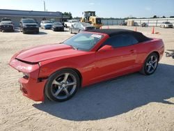 Salvage cars for sale at Harleyville, SC auction: 2013 Chevrolet Camaro LT