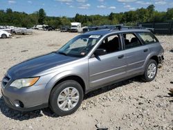 Salvage cars for sale at Candia, NH auction: 2007 Subaru Outback Outback 2.5I