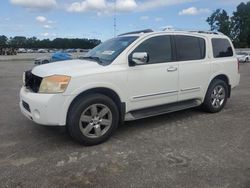 Salvage cars for sale at Dunn, NC auction: 2012 Nissan Armada SV