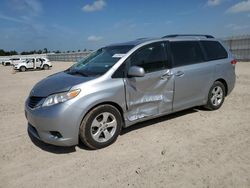 Salvage cars for sale at Houston, TX auction: 2014 Toyota Sienna LE