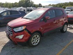 Salvage cars for sale at Rogersville, MO auction: 2020 Ford Ecosport SE