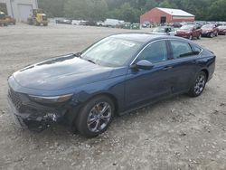 Salvage cars for sale at Mendon, MA auction: 2024 Honda Accord EX