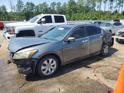 Salvage cars for sale at Harleyville, SC auction: 2008 Honda Accord EXL