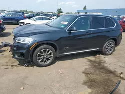 Salvage cars for sale at Woodhaven, MI auction: 2014 BMW X5 XDRIVE35I