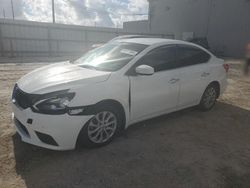 Salvage cars for sale at Jacksonville, FL auction: 2019 Nissan Sentra S