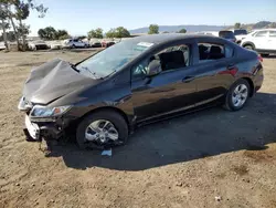 Honda salvage cars for sale: 2013 Honda Civic LX