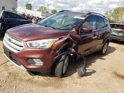 Ford salvage cars for sale: 2018 Ford Escape SE