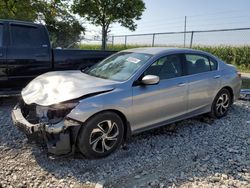 Salvage cars for sale at Cicero, IN auction: 2017 Honda Accord LX