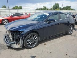 Mazda salvage cars for sale: 2021 Mazda 3 Select