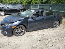 Salvage cars for sale from Copart Candia, NH: 2019 Honda Civic EX