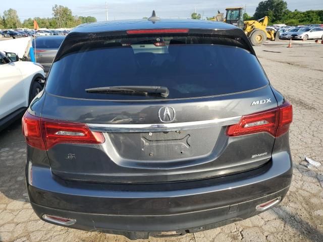 2016 Acura MDX Technology