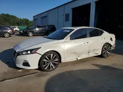 Nissan salvage cars for sale: 2019 Nissan Altima SR