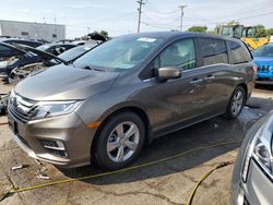 Salvage cars for sale from Copart Chicago Heights, IL: 2018 Honda Odyssey EX