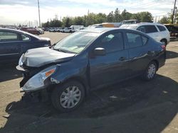 Nissan salvage cars for sale: 2015 Nissan Versa S