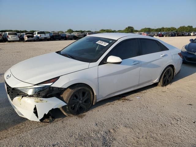 2023 Hyundai Elantra Blue