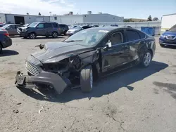 Salvage cars for sale at Vallejo, CA auction: 2018 Ford Fusion SE Hybrid