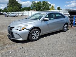 Salvage cars for sale at Finksburg, MD auction: 2017 Toyota Camry LE