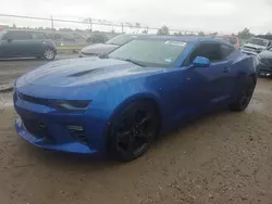 Salvage cars for sale at Houston, TX auction: 2017 Chevrolet Camaro SS