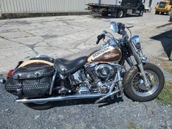 Salvage motorcycles for sale at Grantville, PA auction: 2014 Harley-Davidson Flstc Heritage Softail Classic