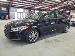 Salvage cars for sale at East Granby, CT auction: 2017 Hyundai Elantra SE