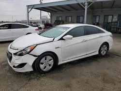 Salvage cars for sale at Los Angeles, CA auction: 2012 Hyundai Sonata Hybrid