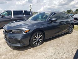 Salvage cars for sale at Riverview, FL auction: 2022 Honda Civic EXL