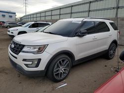 Salvage cars for sale at Albuquerque, NM auction: 2016 Ford Explorer XLT