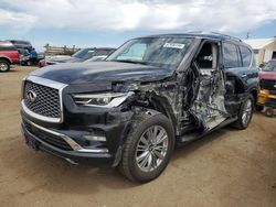 Salvage cars for sale at Brighton, CO auction: 2019 Infiniti QX80 Luxe