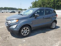 Salvage cars for sale at Dunn, NC auction: 2021 Ford Ecosport SE