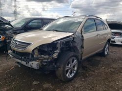 Salvage cars for sale from Copart Elgin, IL: 2008 Lexus RX 400H