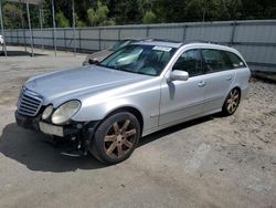 Salvage cars for sale at Savannah, GA auction: 2008 Mercedes-Benz E 350 4matic Wagon