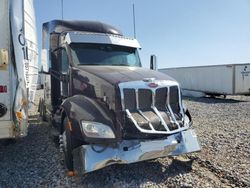 Salvage trucks for sale at Memphis, TN auction: 2016 Peterbilt 579