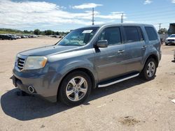 Salvage cars for sale at Colorado Springs, CO auction: 2013 Honda Pilot Exln