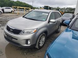 Salvage cars for sale at Windsor, NJ auction: 2015 KIA Sorento LX