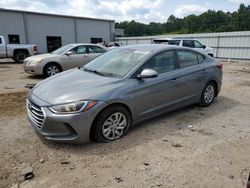 Salvage cars for sale at Grenada, MS auction: 2017 Hyundai Elantra SE