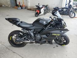 Salvage motorcycles for sale at Fredericksburg, VA auction: 2024 Yamaha YZFR7