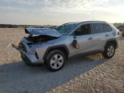 Salvage cars for sale at Houston, TX auction: 2021 Toyota Rav4 XLE