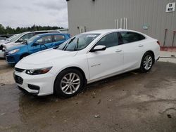 Chevrolet Vehiculos salvage en venta: 2017 Chevrolet Malibu LT