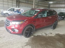 Salvage cars for sale at Des Moines, IA auction: 2018 Ford Escape SE