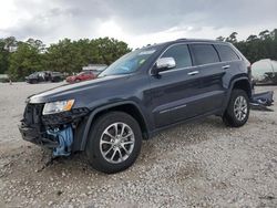 Salvage cars for sale at Houston, TX auction: 2014 Jeep Grand Cherokee Limited