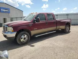 Salvage cars for sale from Copart Amarillo, TX: 2004 Ford F350 Super Duty