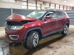 Jeep salvage cars for sale: 2020 Jeep Compass Limited