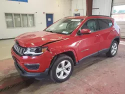 Salvage cars for sale at Angola, NY auction: 2020 Jeep Compass Latitude