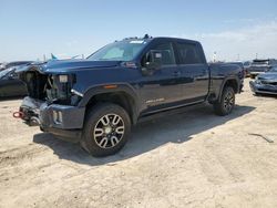 Salvage cars for sale from Copart Amarillo, TX: 2022 GMC Sierra K2500 AT4